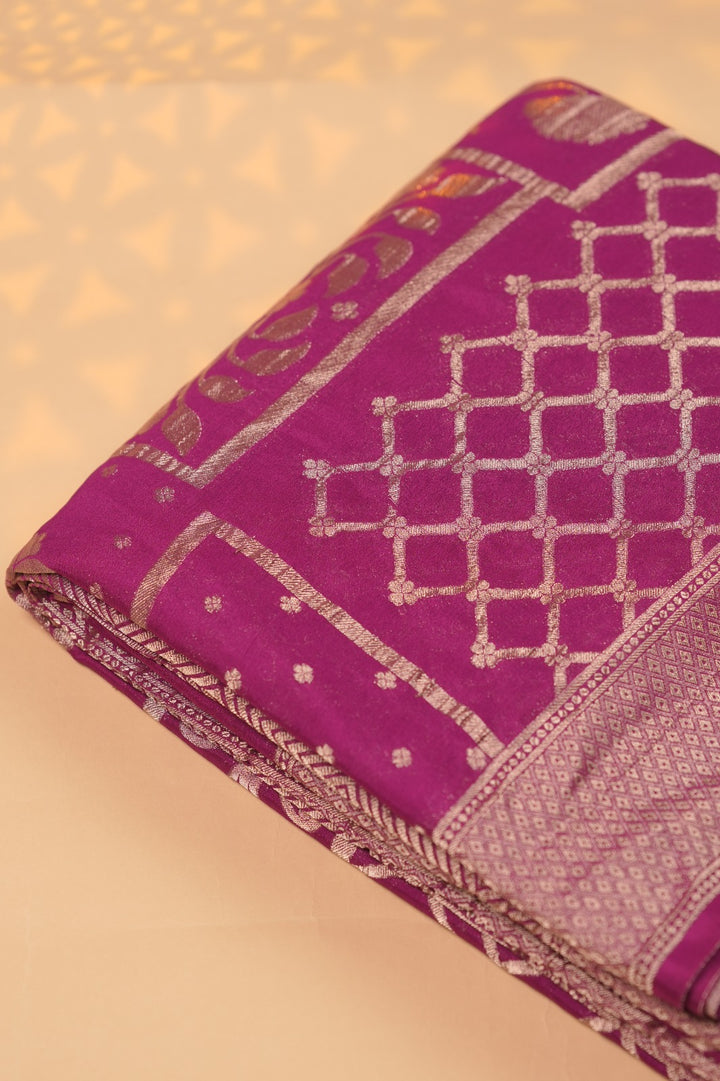 Semi Banarasi Saree TSA01513