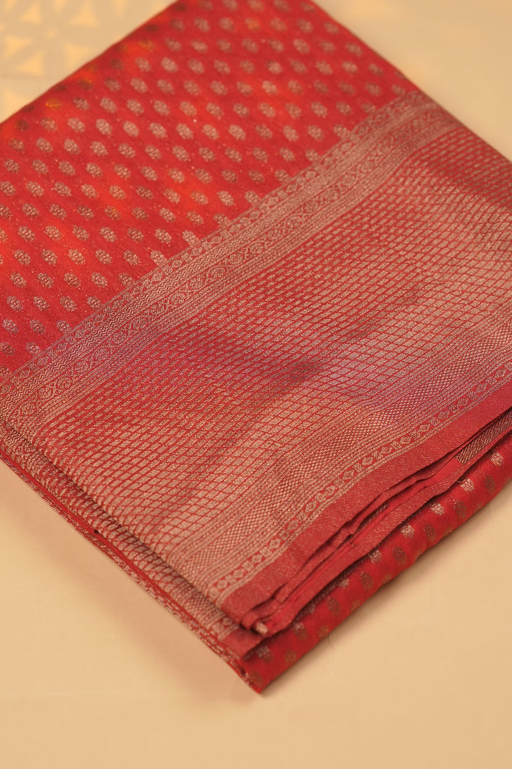 Semi Banarasi Saree TSA01511