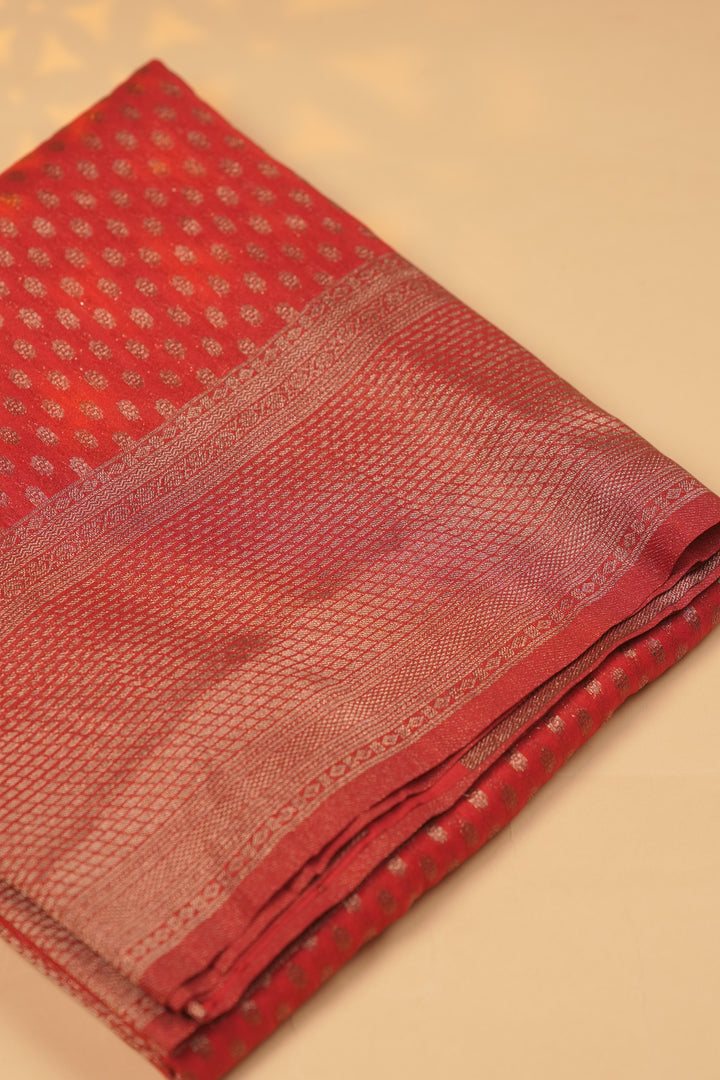 Semi Banarasi Saree TSA01511