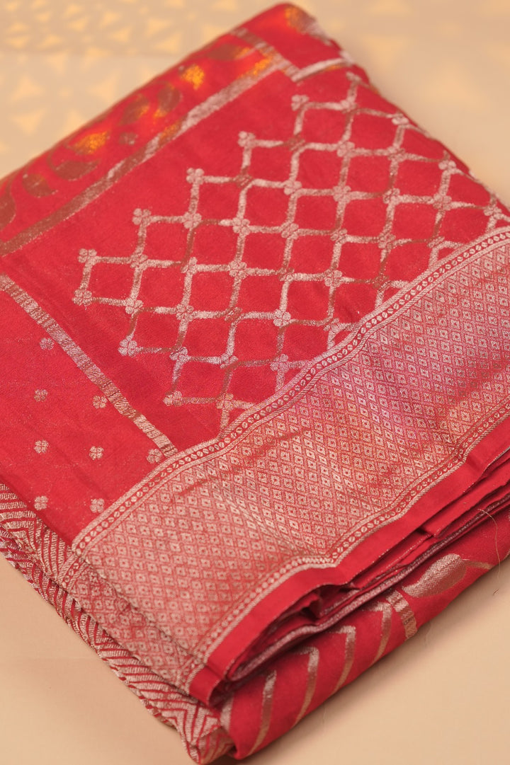 Semi Banarasi Saree TSA01515