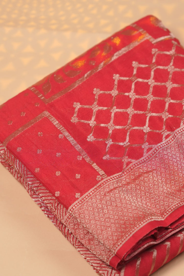Semi Banarasi Saree TSA01515