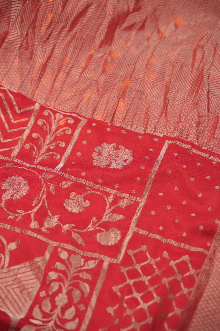 Semi Banarasi Saree TSA01515