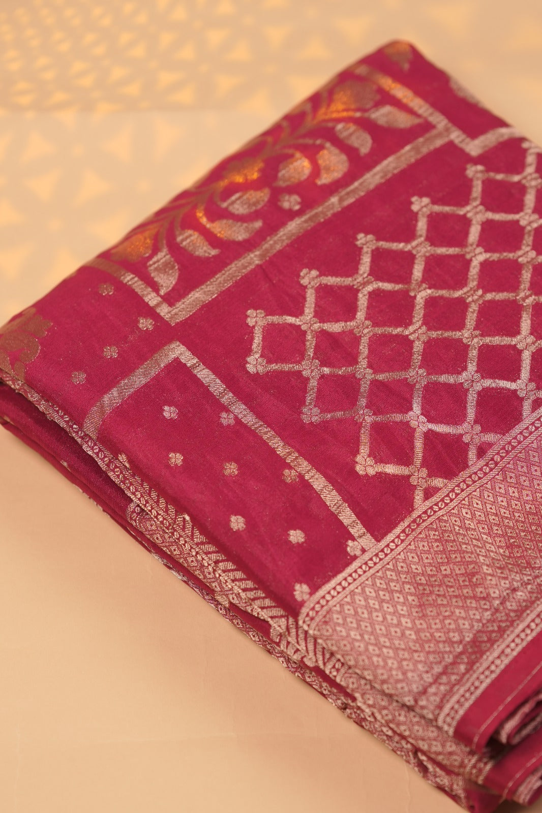 Semi Banarasi Saree TSA01514