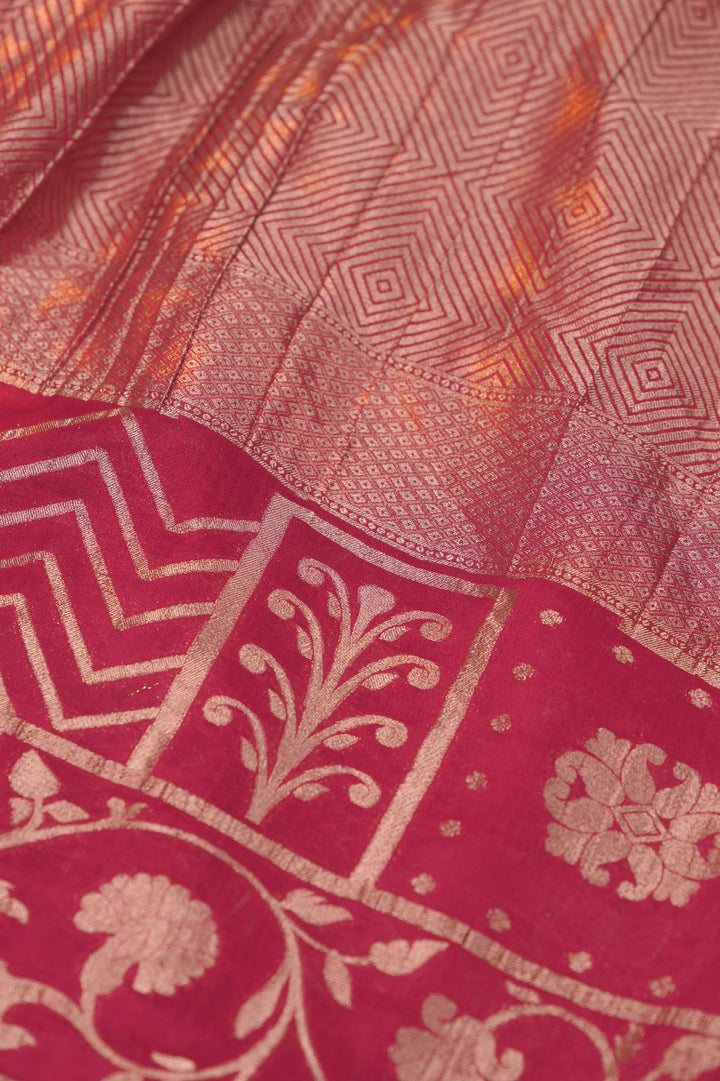 Semi Banarasi Saree TSA01514