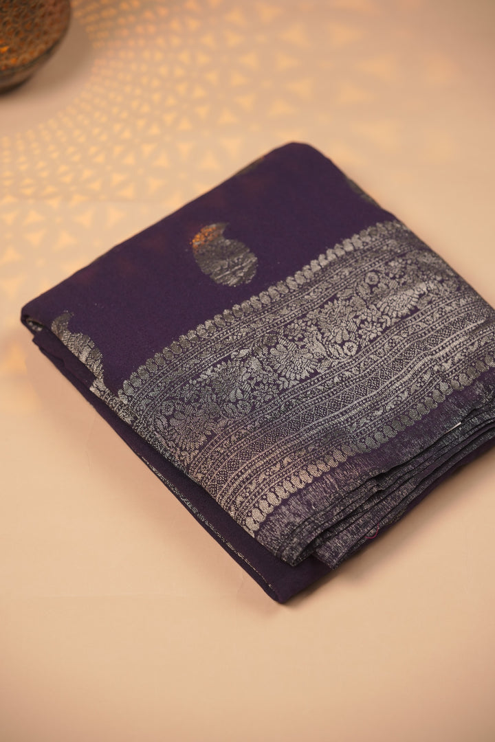 Semi Banarasi Saree TSA01516