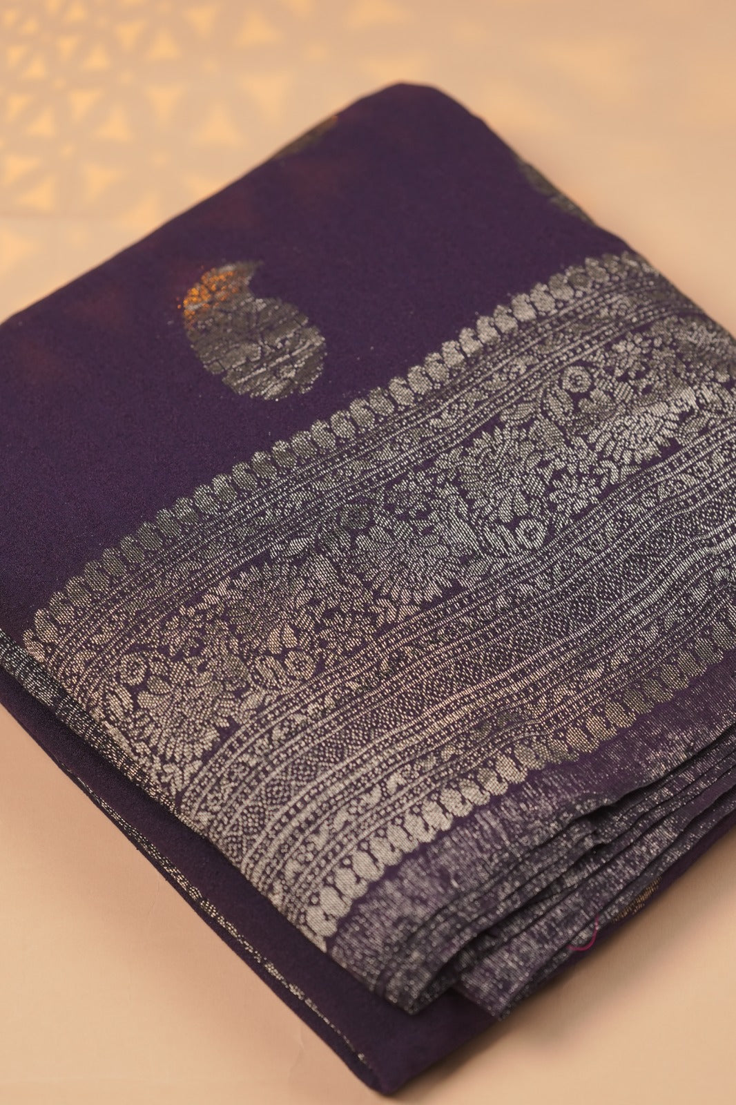 Semi Banarasi Saree TSA01516