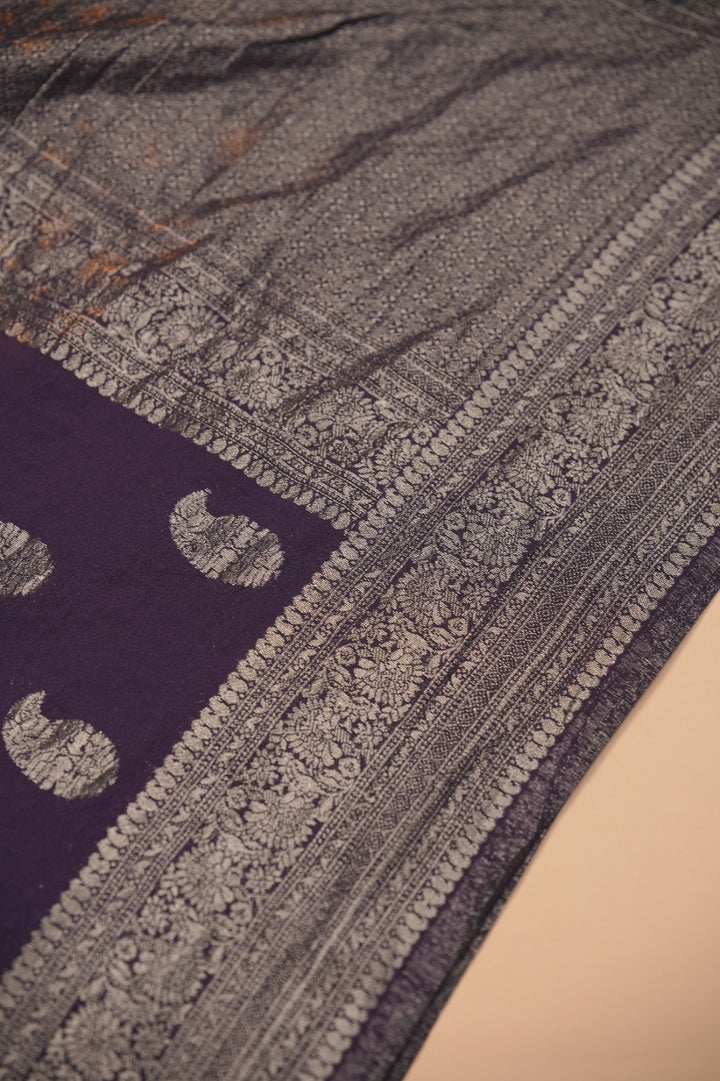 Semi Banarasi Saree TSA01516
