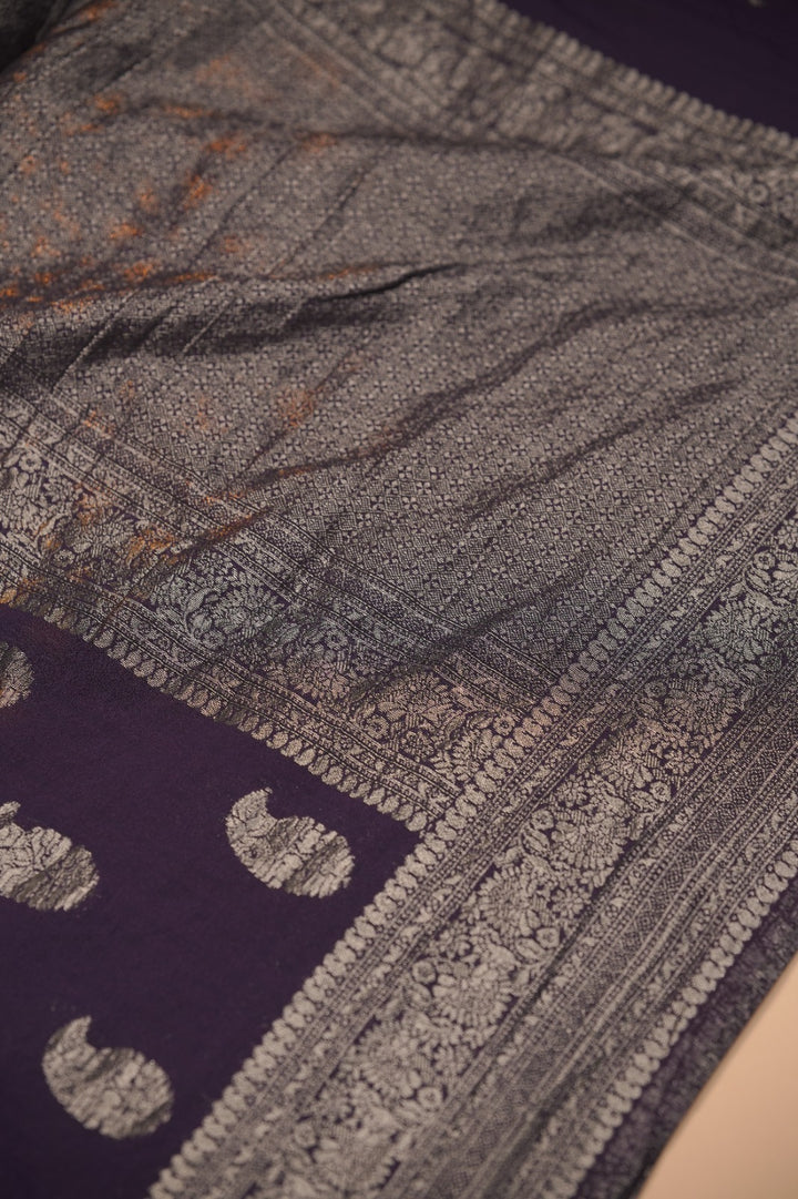 Semi Banarasi Saree TSA01516