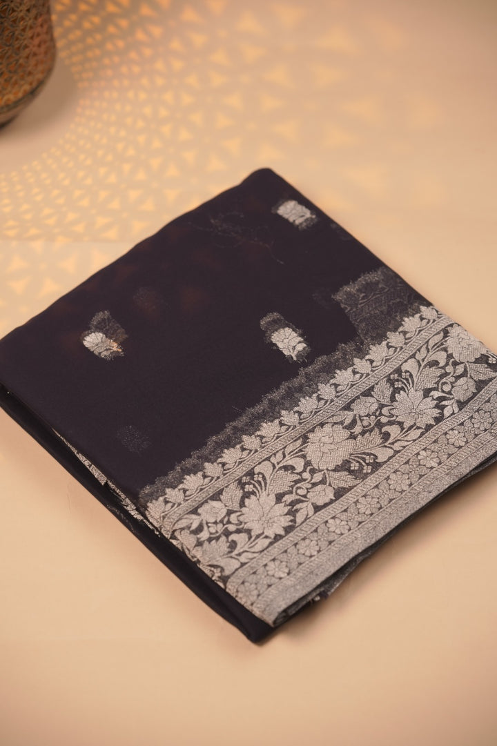 Semi Banarasi Saree TSA01510