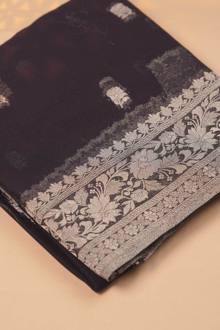 Semi Banarasi Saree TSA01510