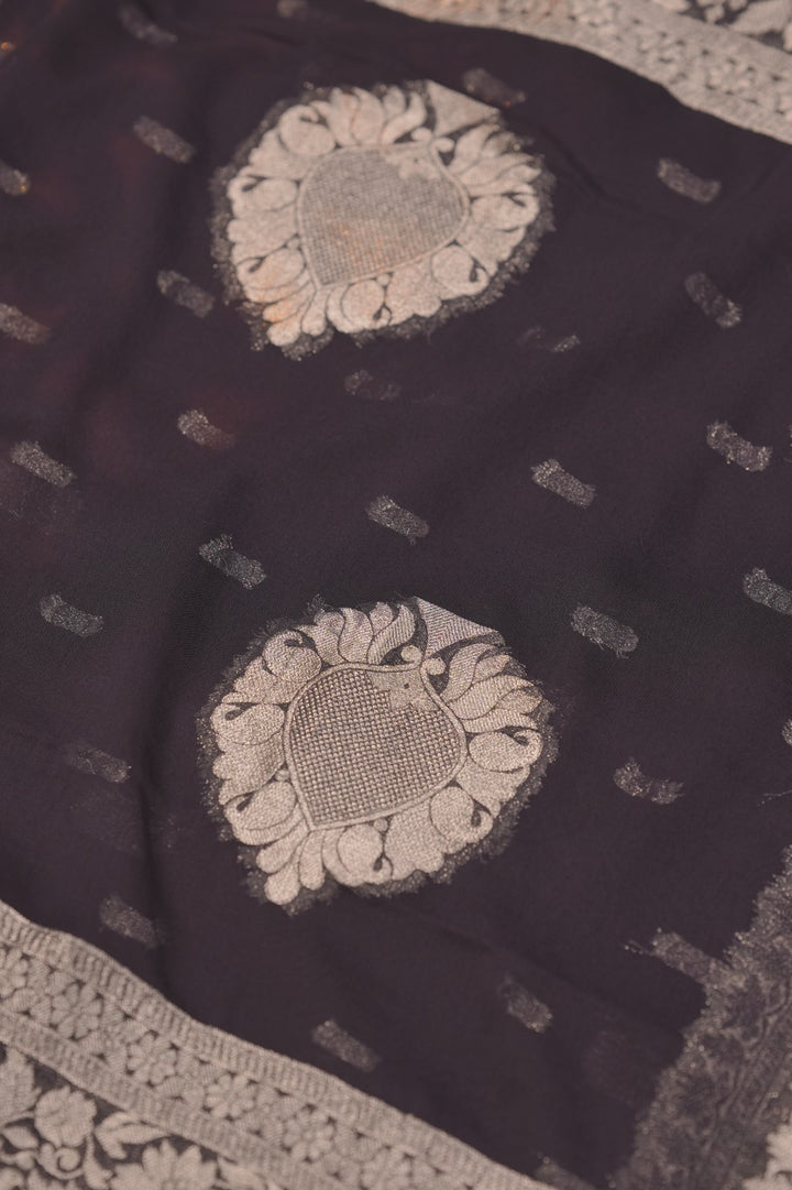 Semi Banarasi Saree TSA01510