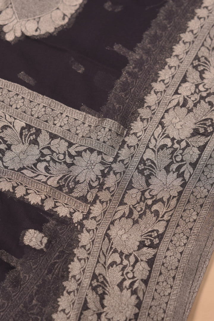 Semi Banarasi Saree TSA01510