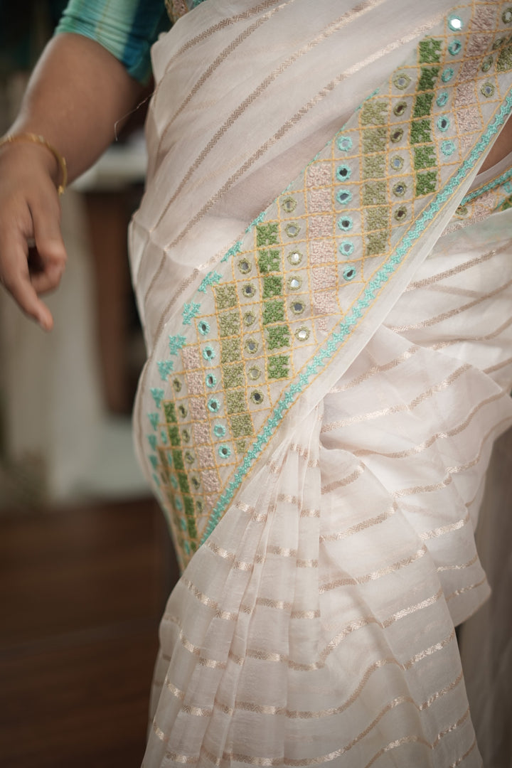 Organza Saree TSA5826