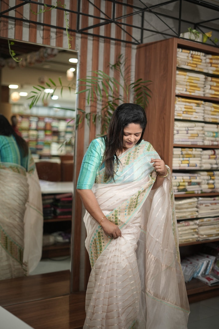 Organza Saree TSA5826