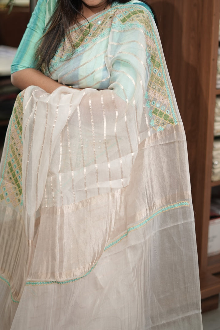 Organza Saree TSA5826