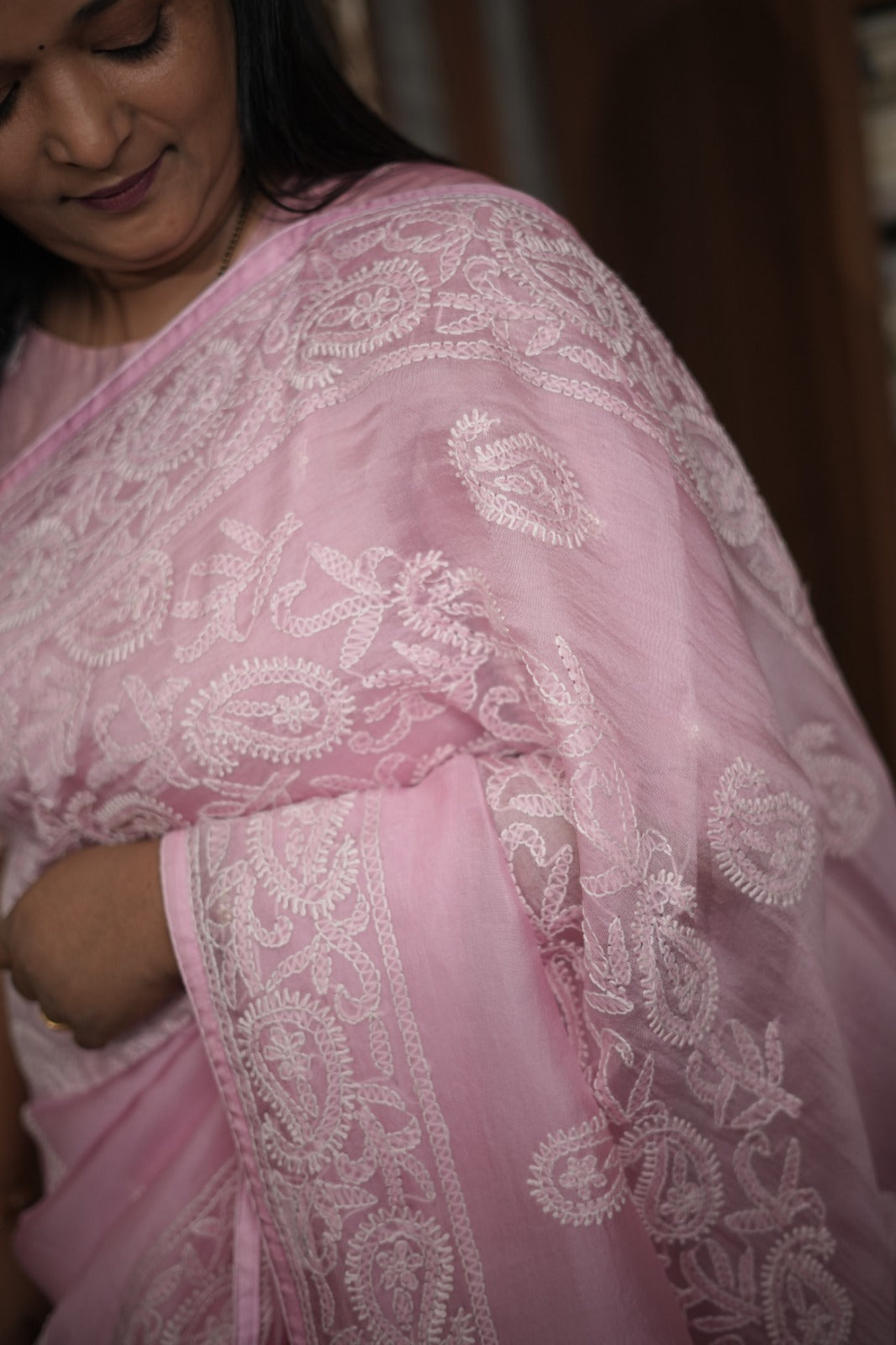 Organza Saree TSA5858