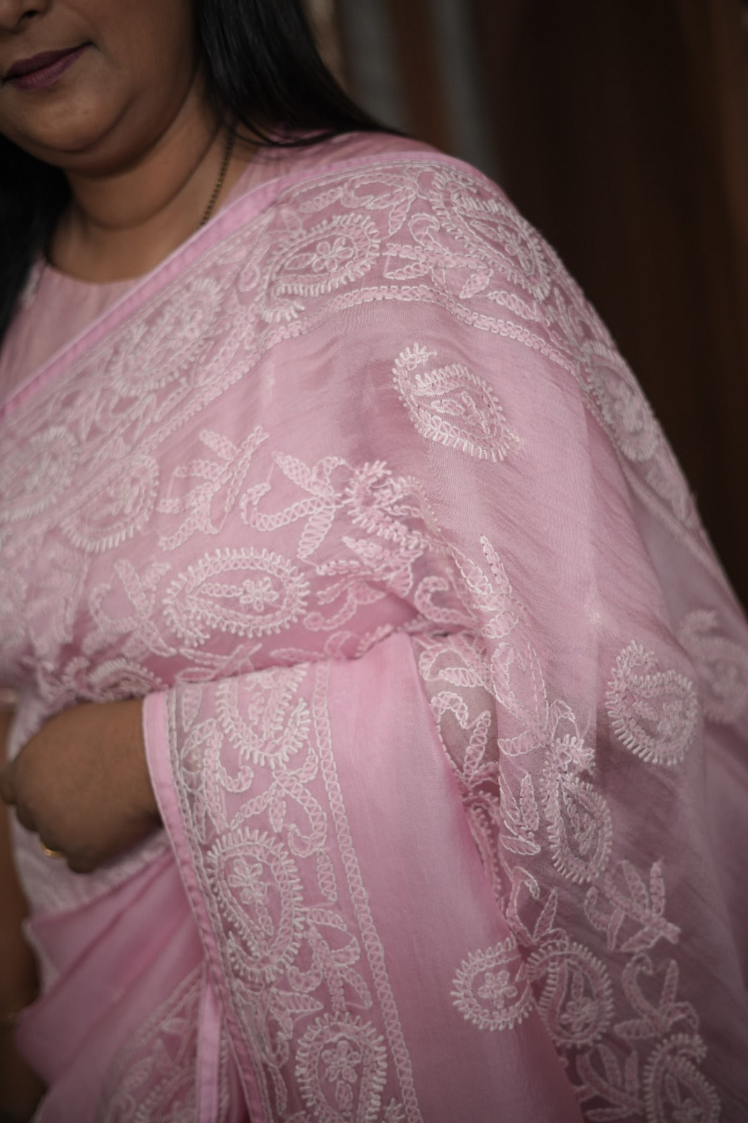 Organza Saree TSA5858