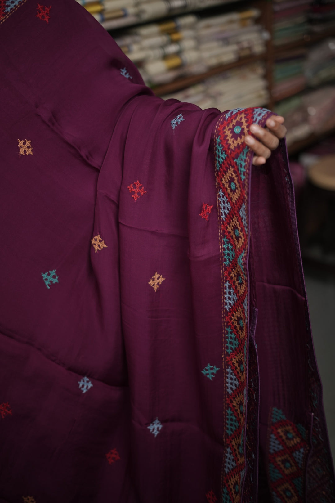 Viscose Organza Saree TSA5908