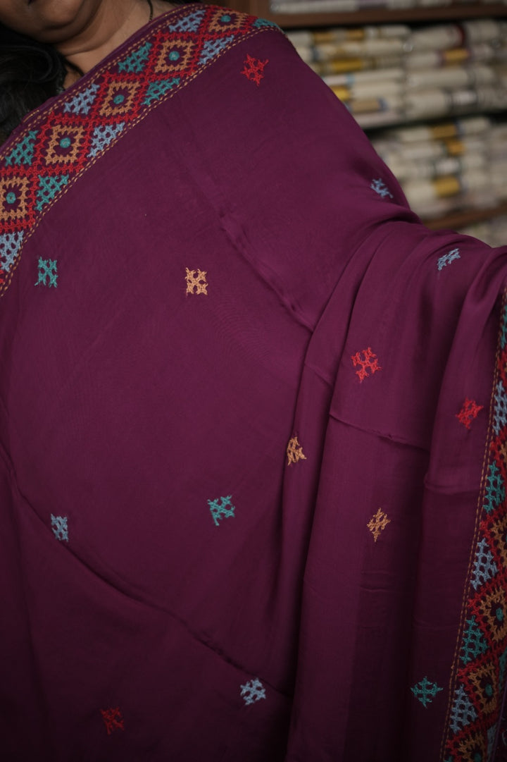 Viscose Organza Saree TSA5908