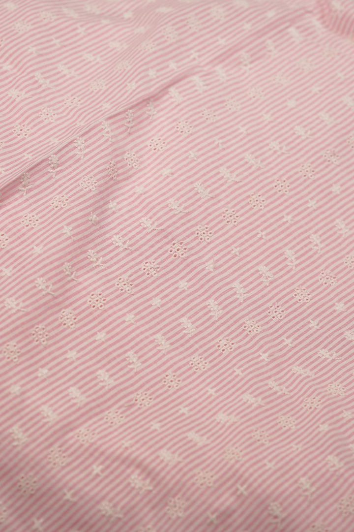 Cotton Check Material TRF5823