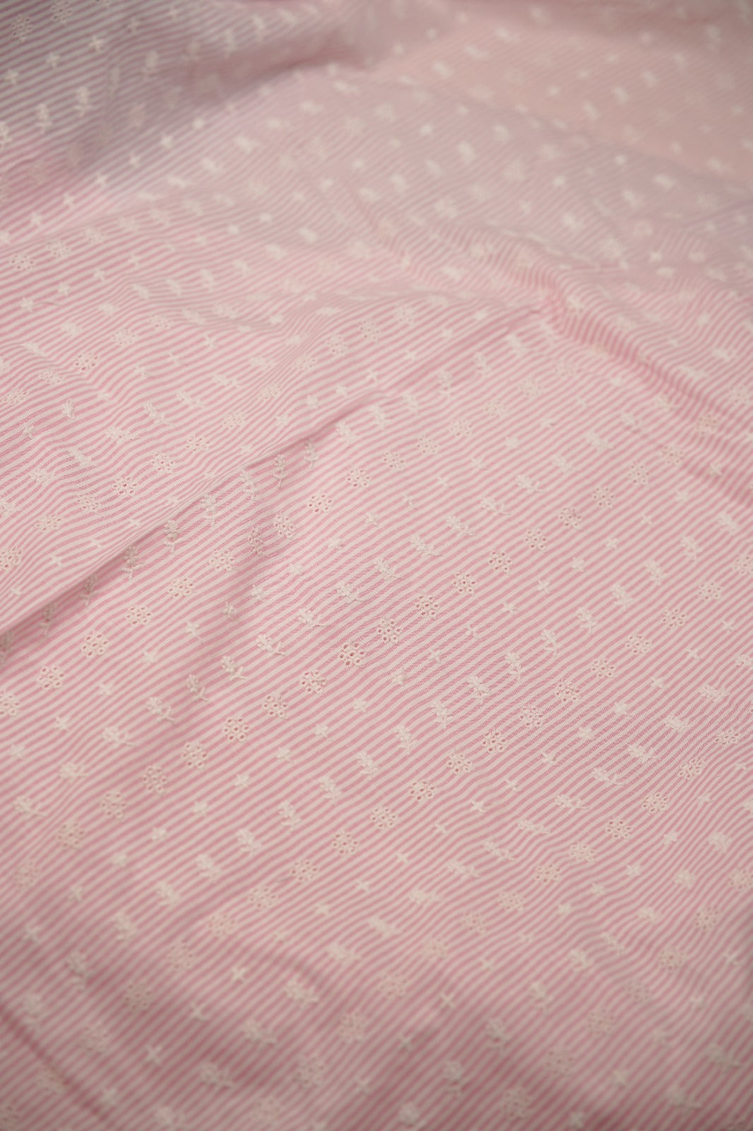 Cotton Check Material TRF5823