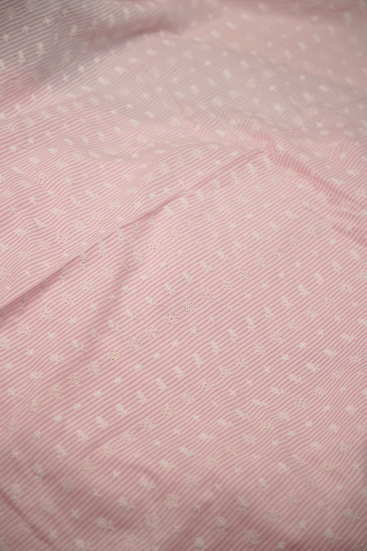 Cotton Check Material TRF5823