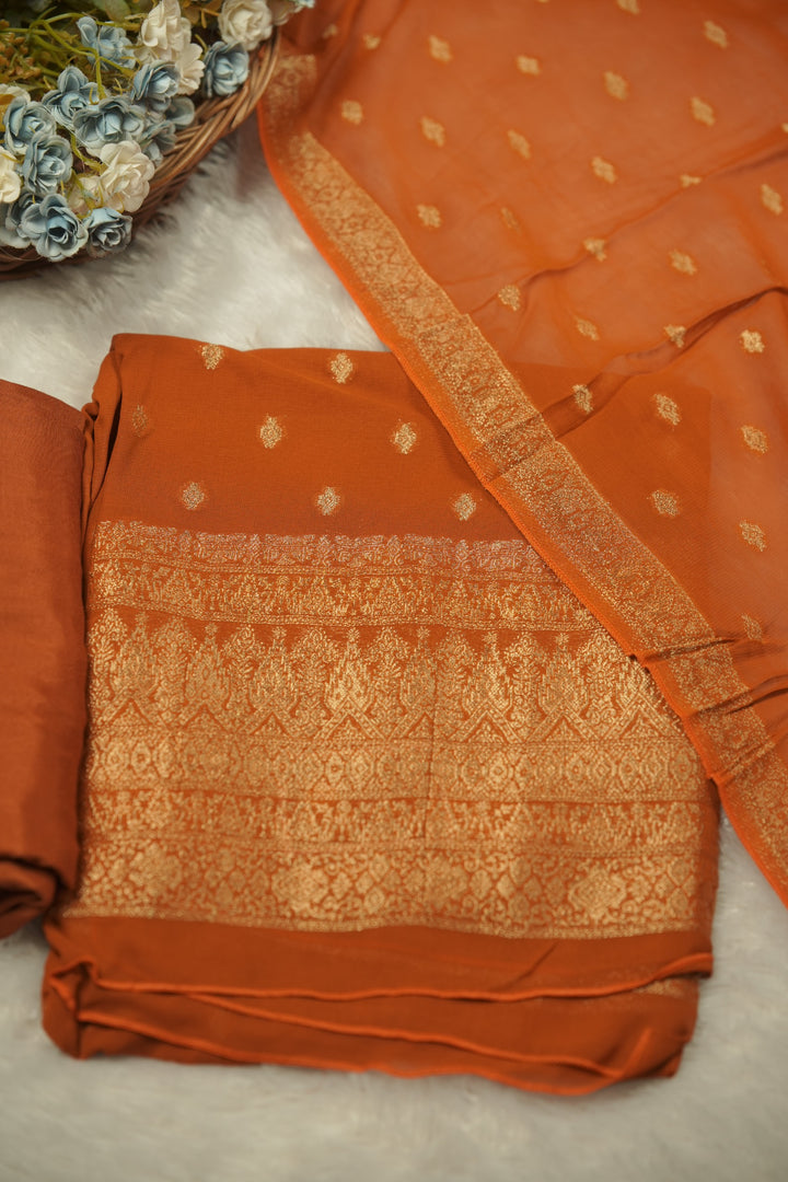 Georgette Banarasi Salwar TSS01571