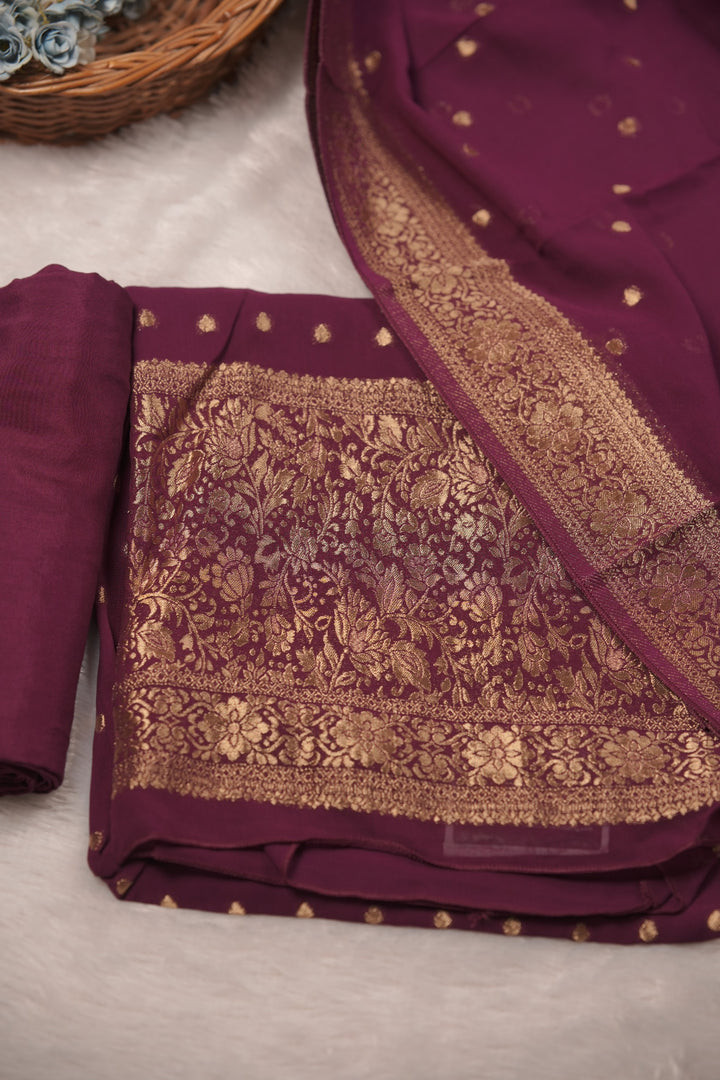 Georgette Banarasi Salwar TSS01574