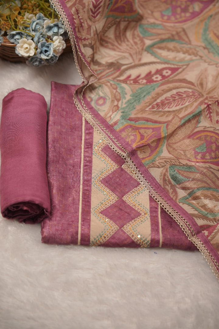 Semi Silk Salwar TSS01576