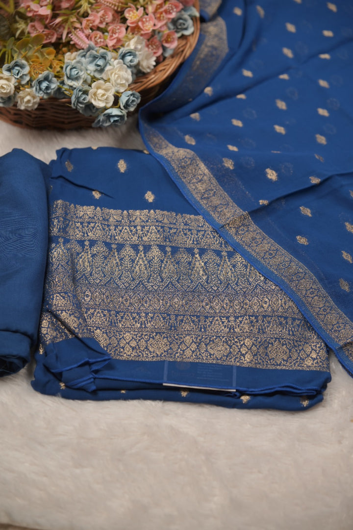 Georgette Banarasi Salwar TSS01586