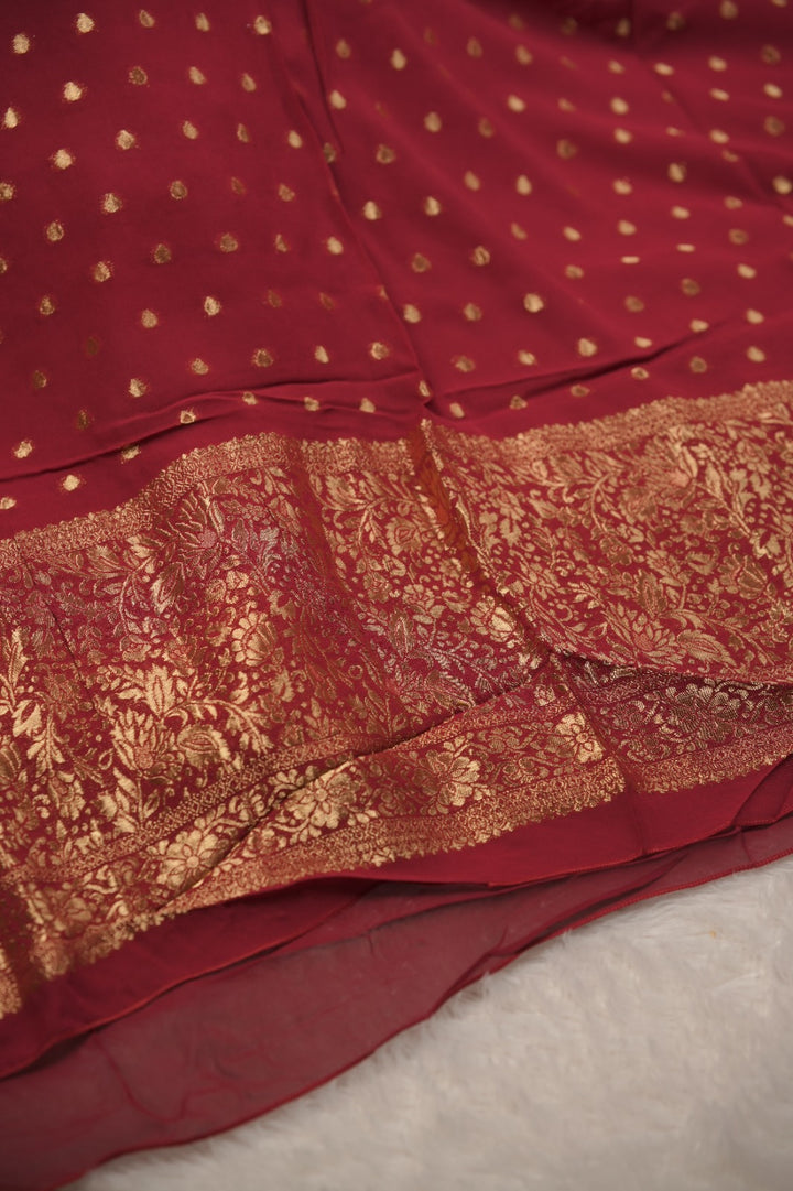 Georgette Banarasi Salwar TSS01385