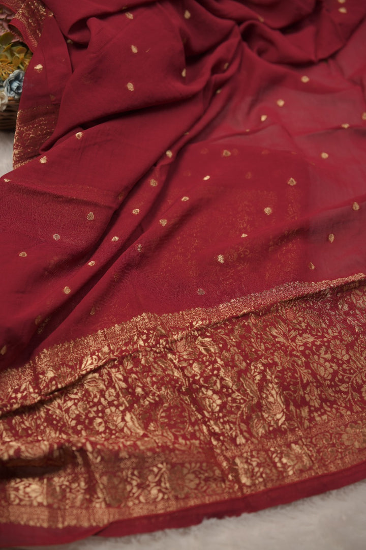 Georgette Banarasi Salwar TSS01385