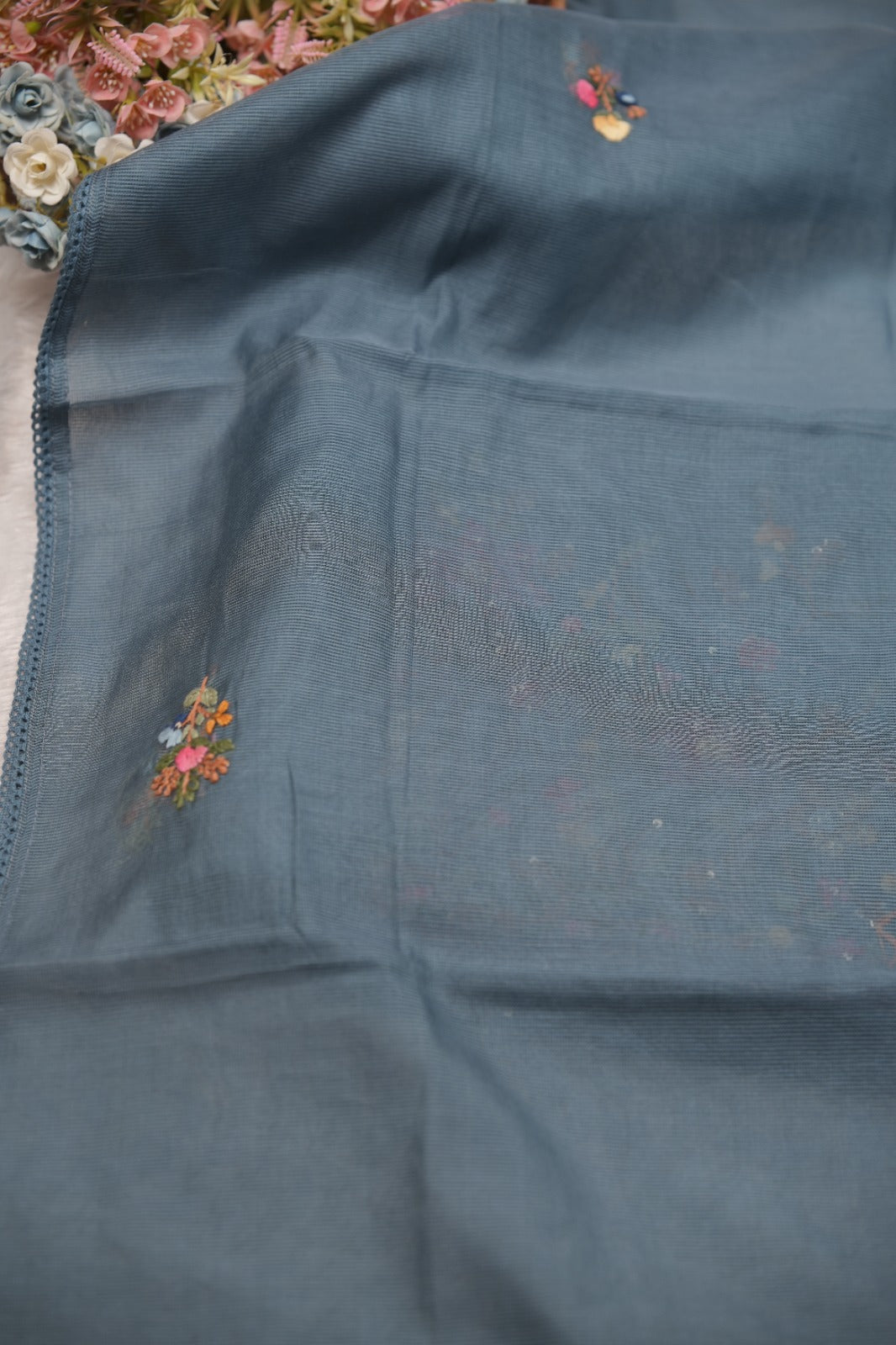 Semi Chanderi Salwar TSS01627