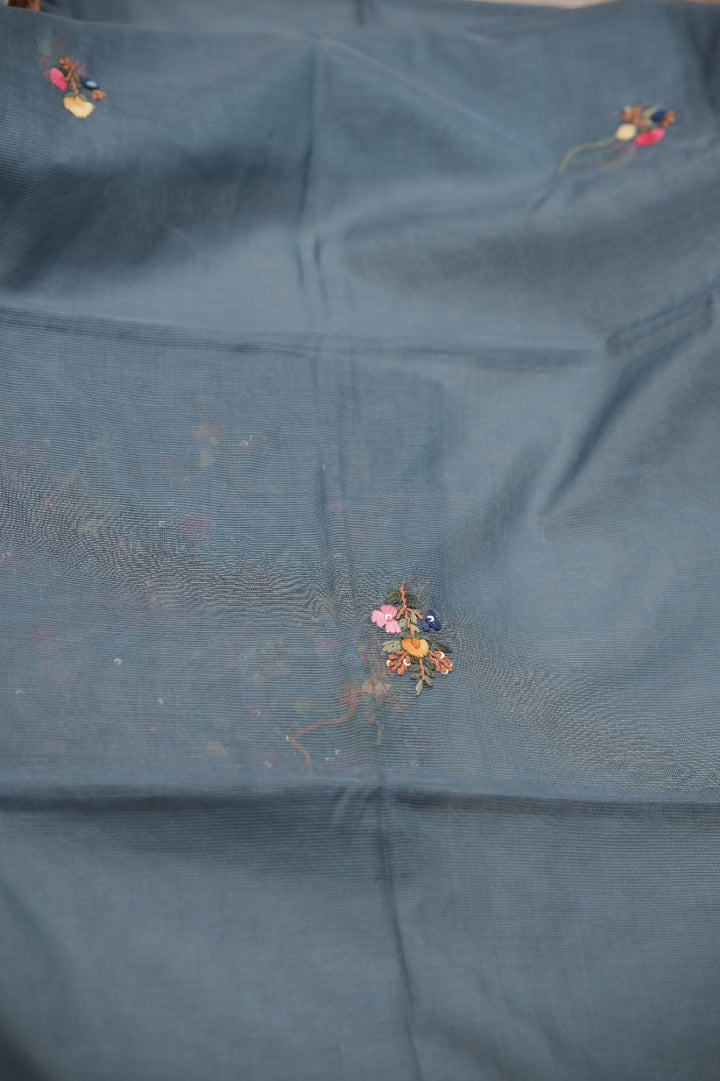 Semi Chanderi Salwar TSS01627