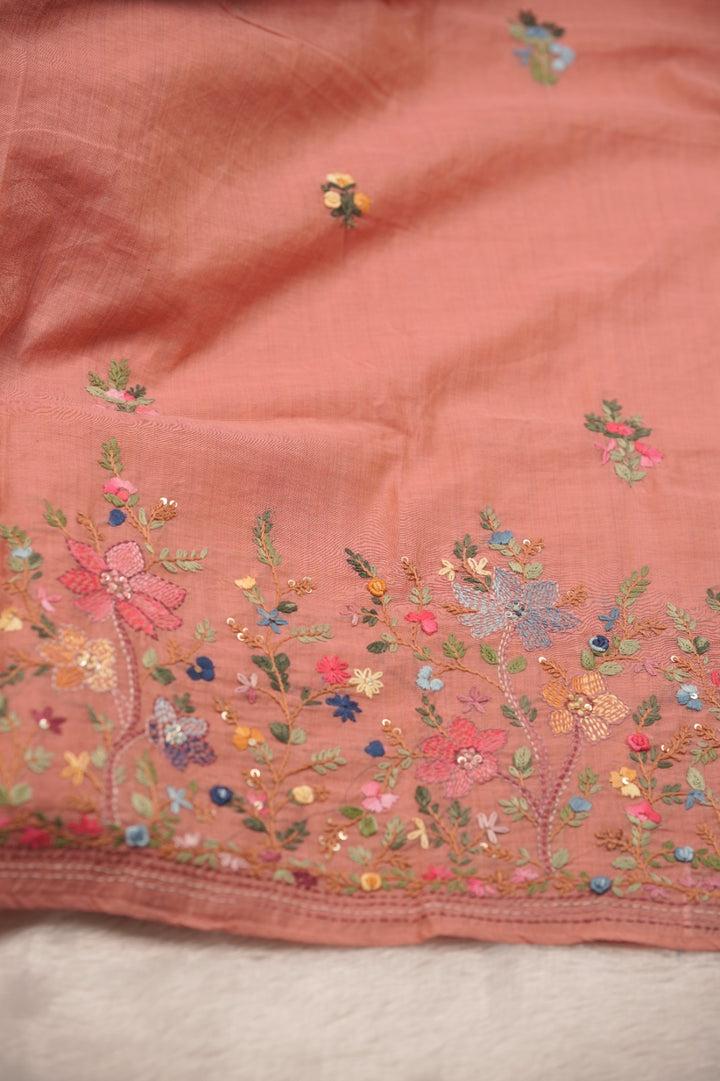 Semi Chanderi Salwar TSS01599