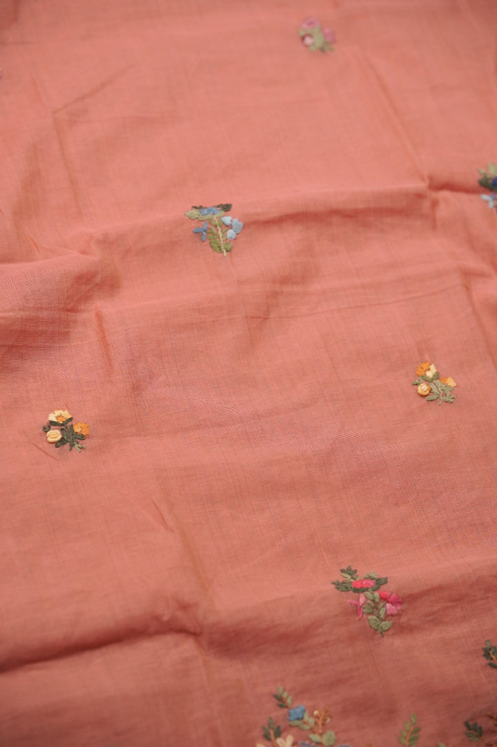 Semi Chanderi Salwar TSS01599