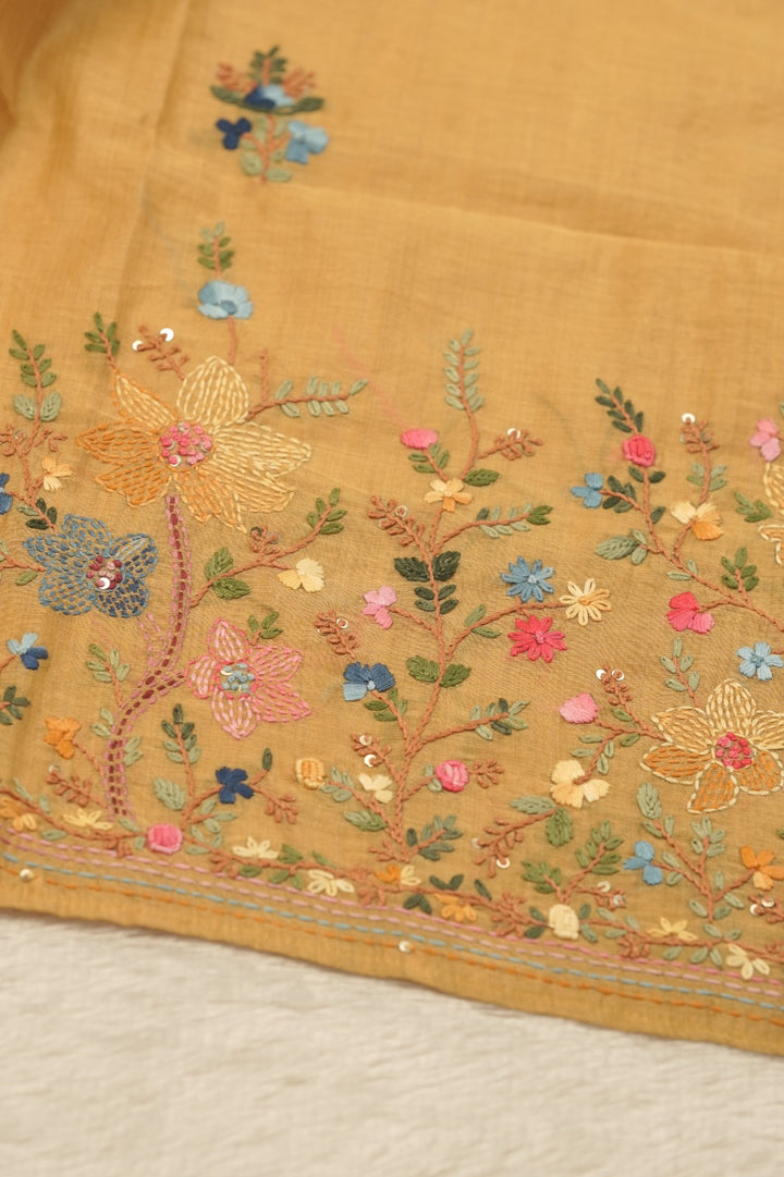 Semi Chanderi Salwar TSS01598