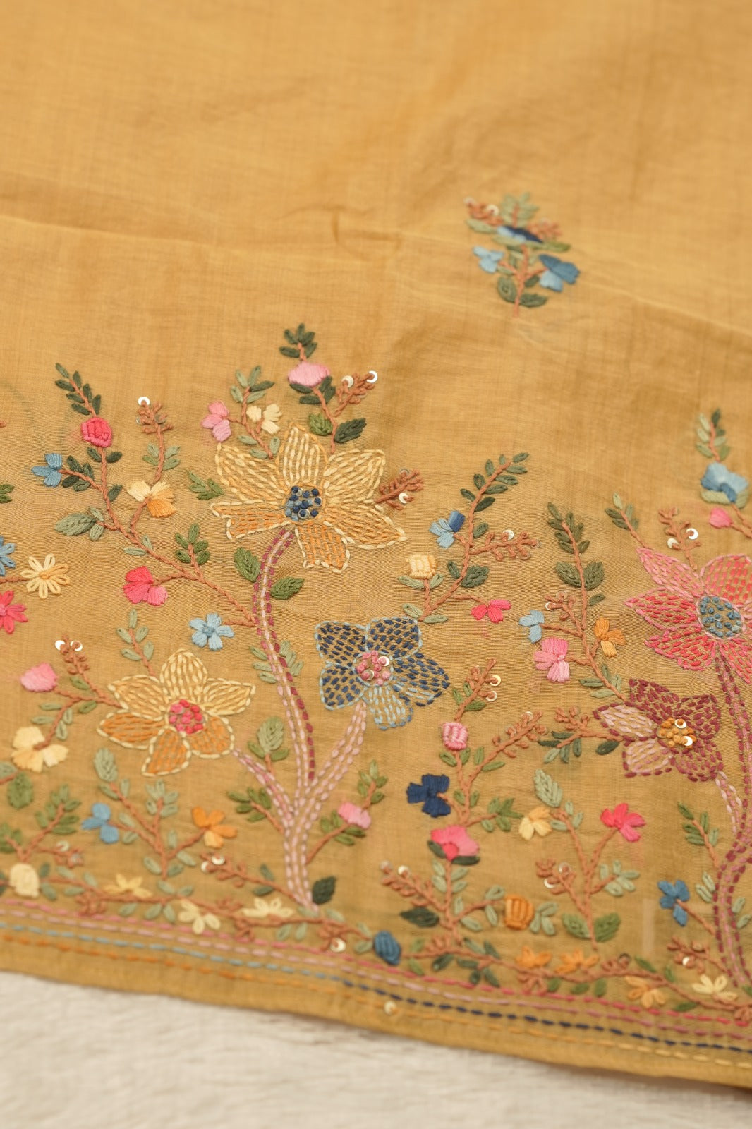Semi Chanderi Salwar TSS01598