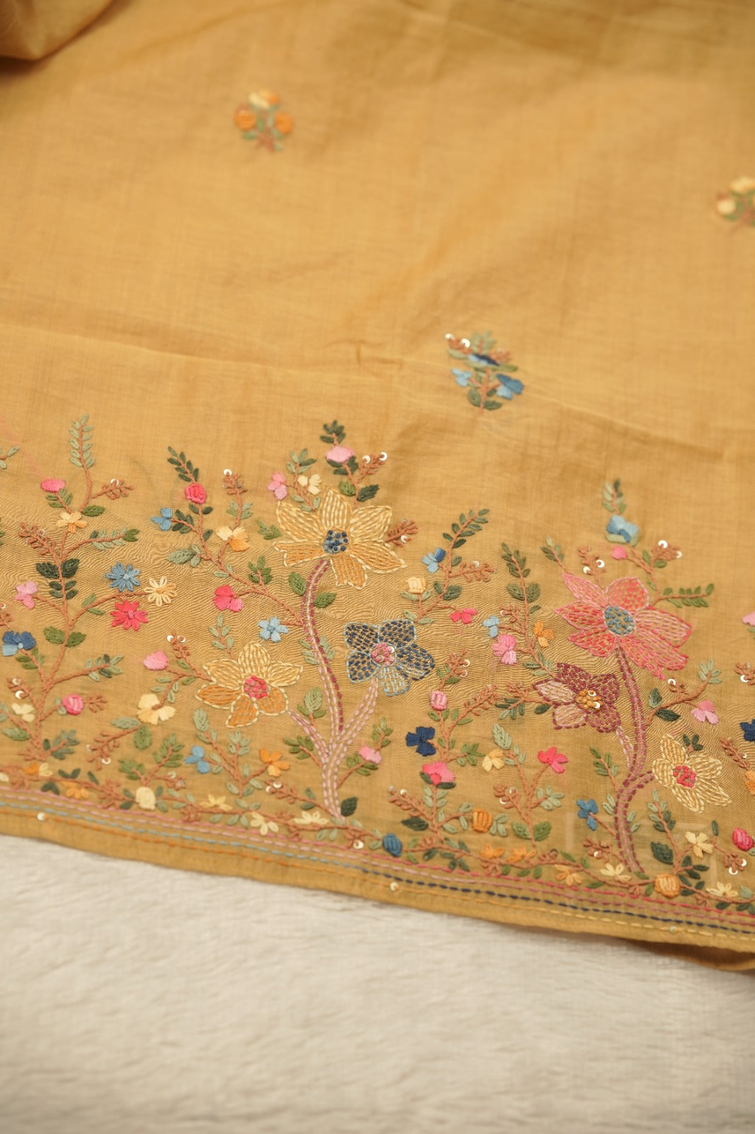 Semi Chanderi Salwar TSS01598
