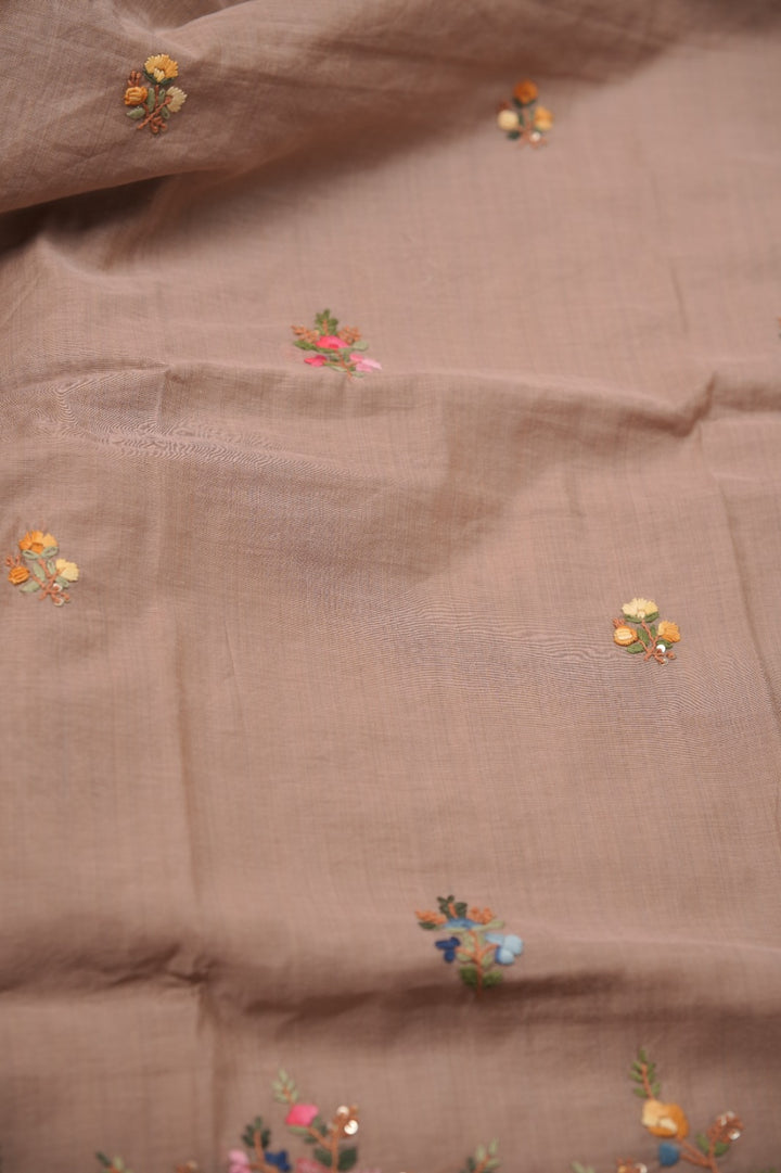 Semi Chanderi Salwar TSS01597