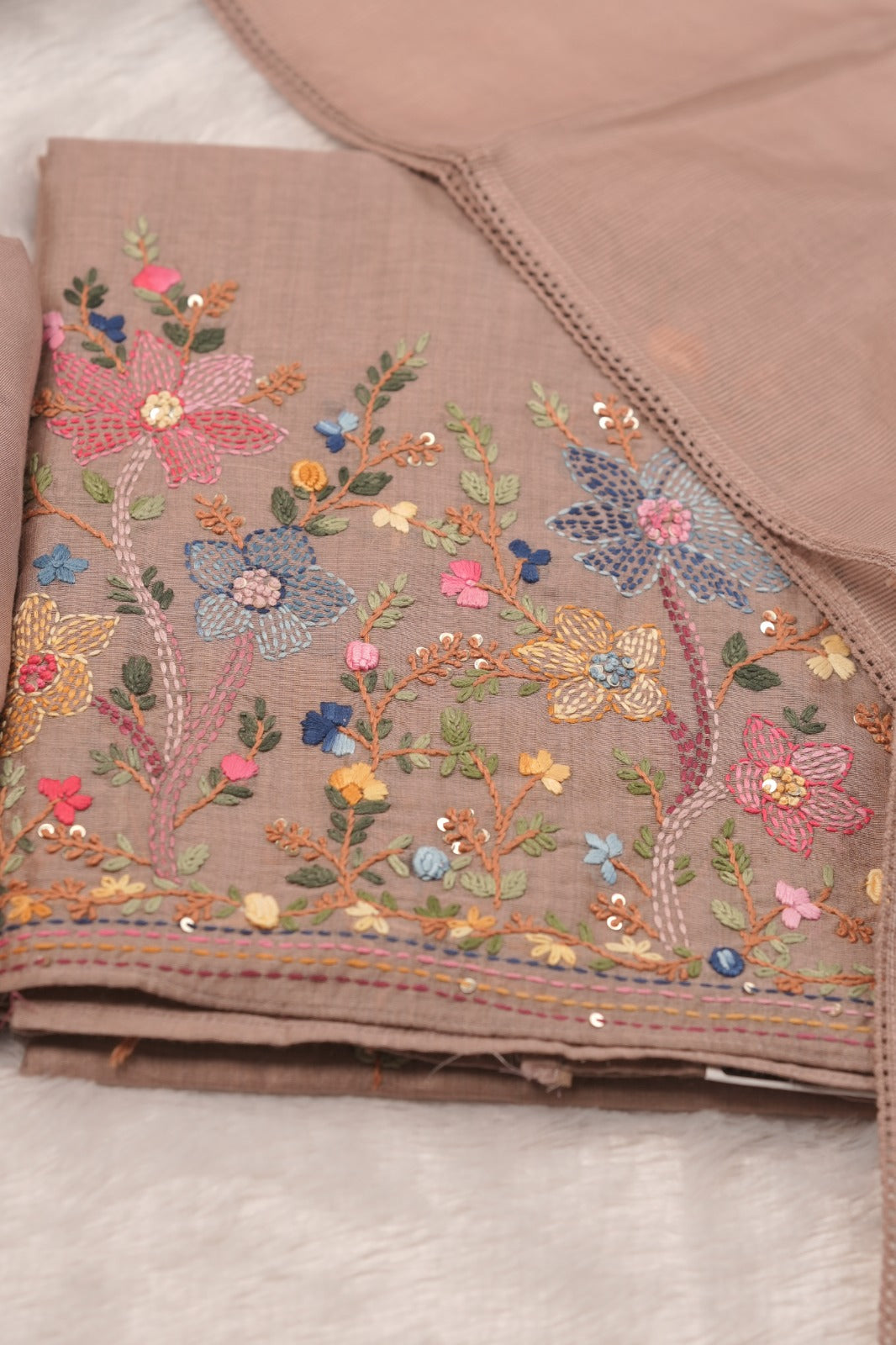 Semi Chanderi Salwar TSS01597