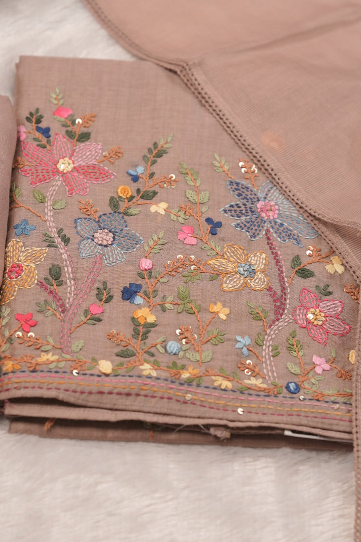 Semi Chanderi Salwar TSS01597