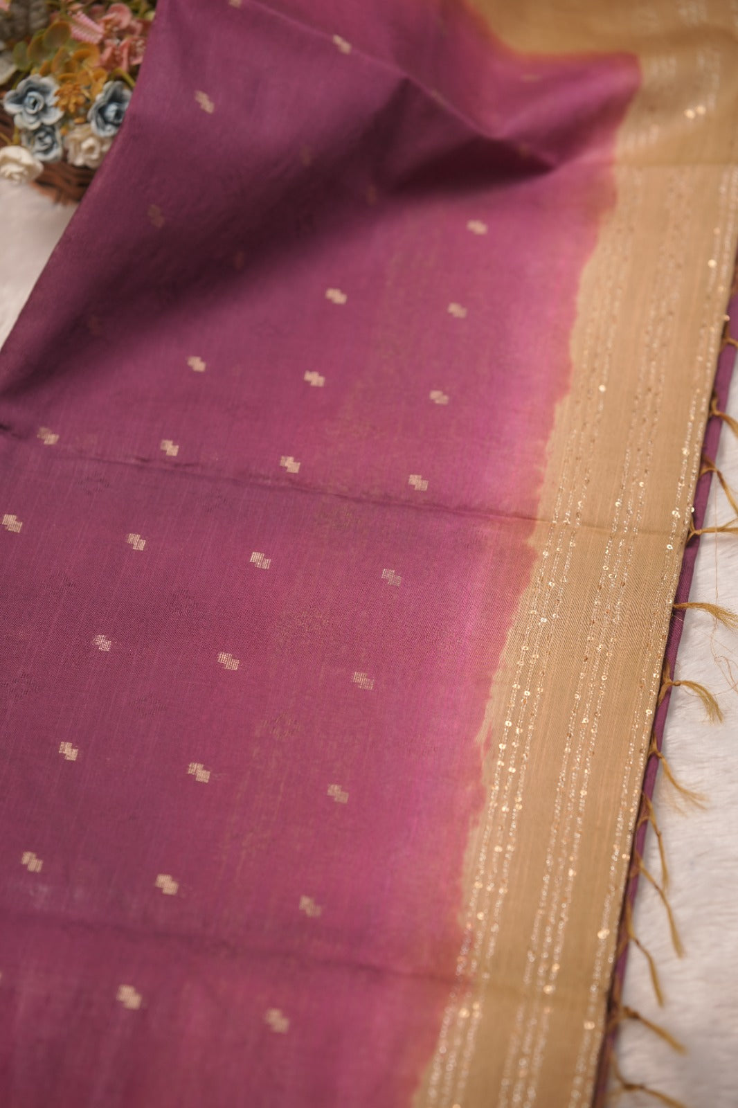 Semi Tussar Saree TSA5839