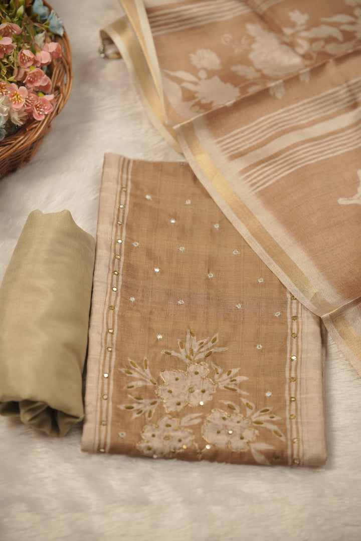 Semi Silk Salwar TSS01626