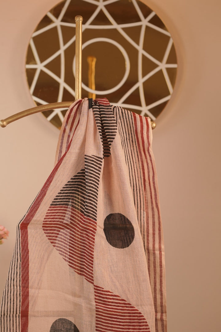 Linen Dupatta TDA01663