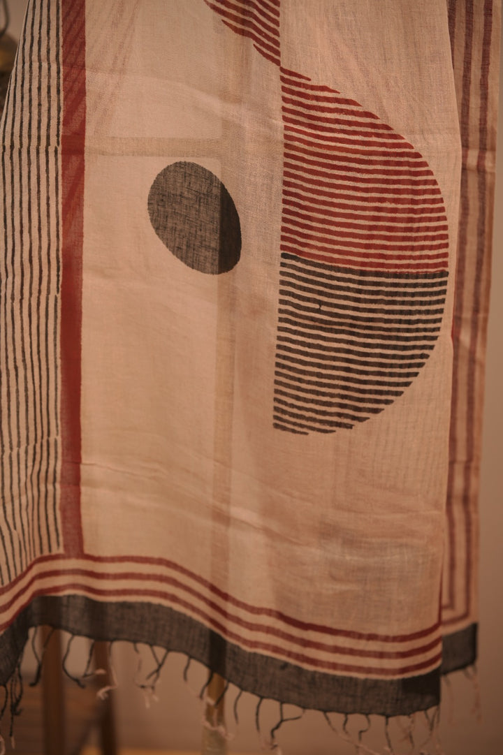 Linen Dupatta TDA01663
