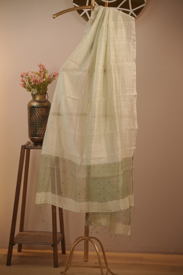 Tussar Organza Dupatta TDA01665