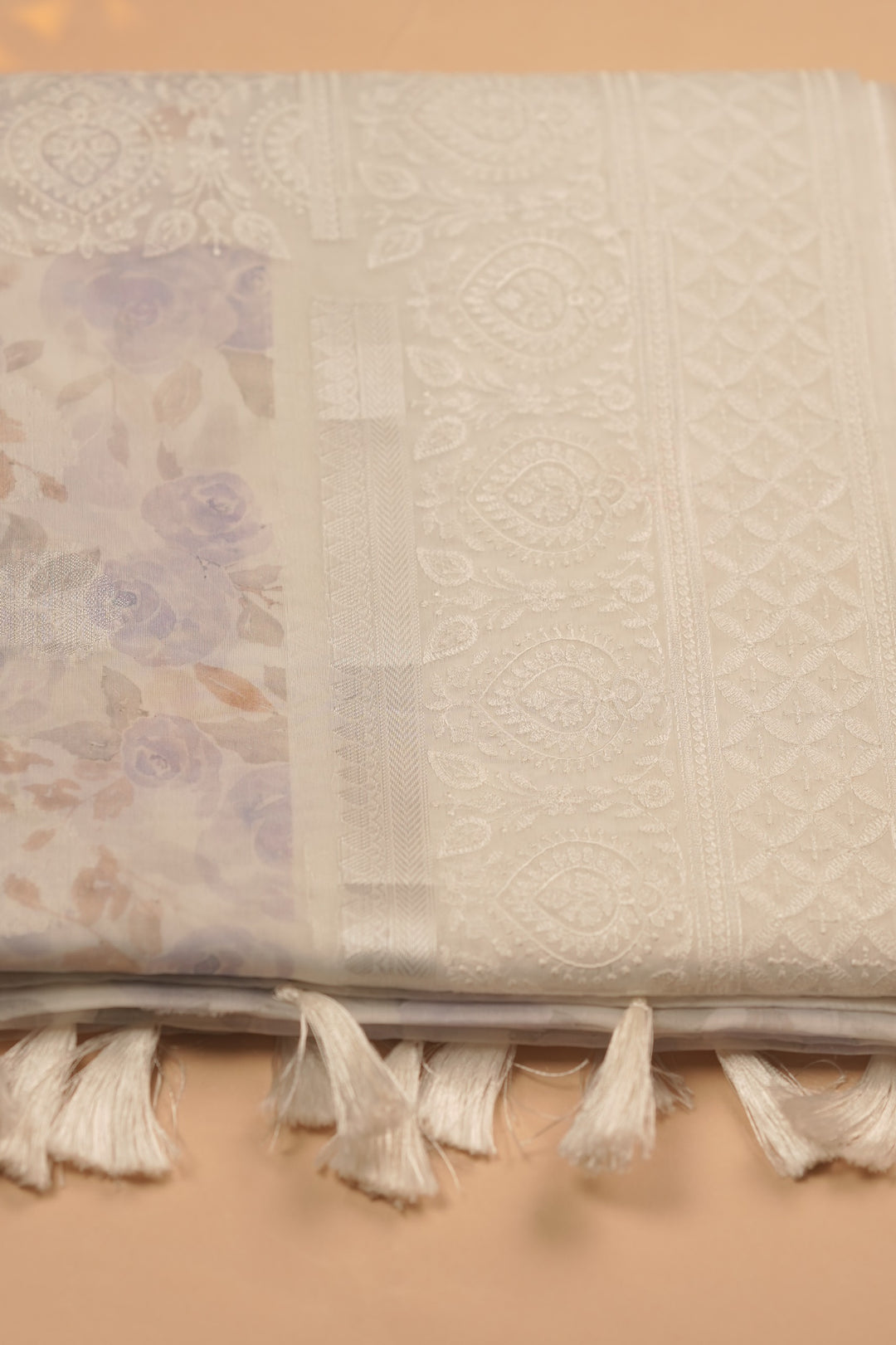 Nylon Organza Saree TSA01642