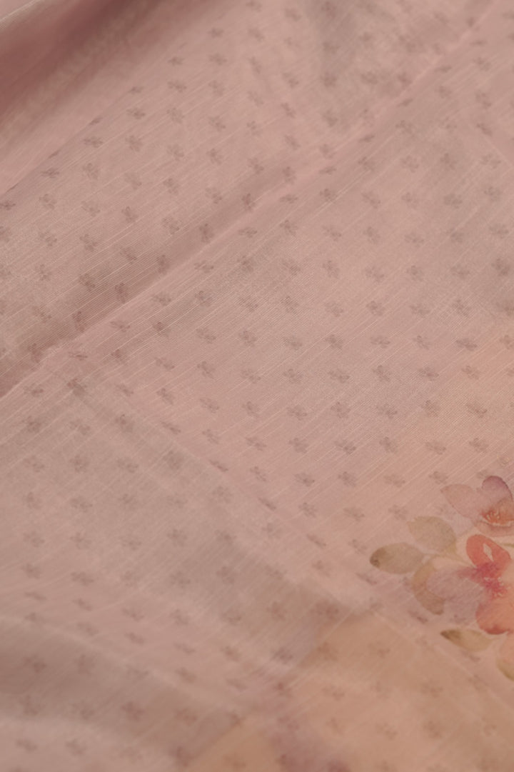 Semi Chanderi Saree TSA01648