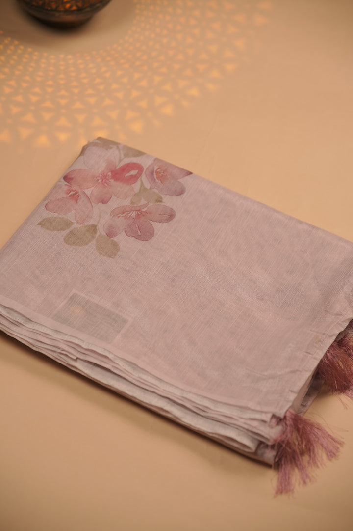 Semi Chanderi Saree TSA01648